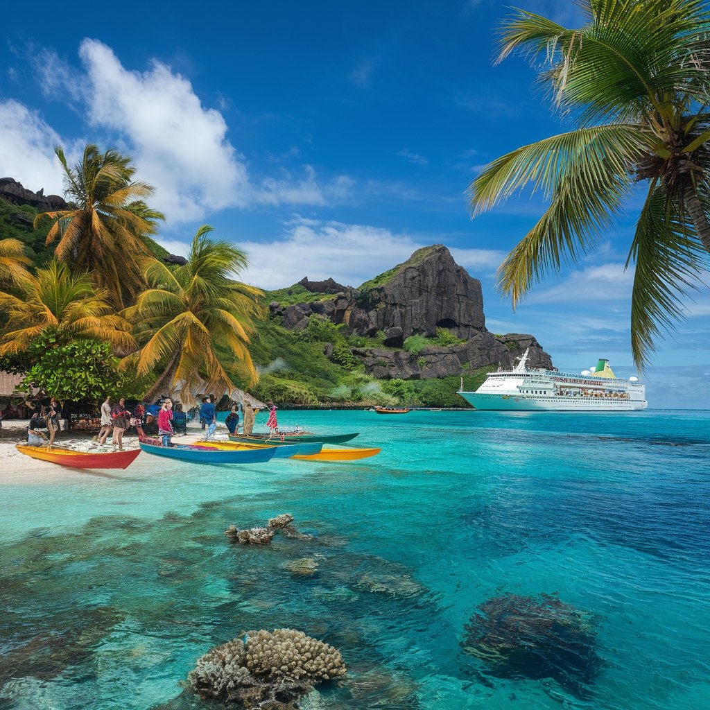 rarotonga cruise ship information