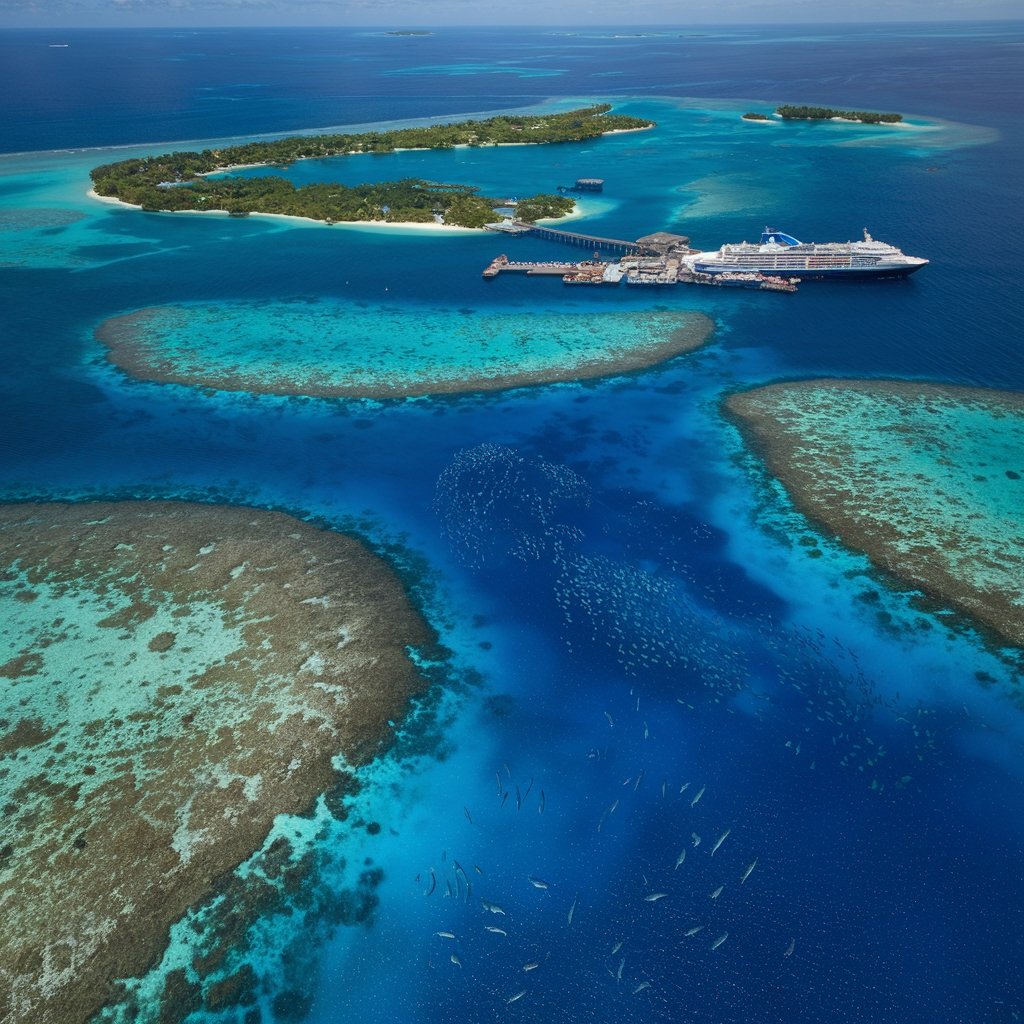 uninhabited luxury yacht destination