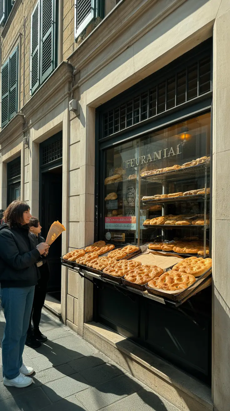 Big text overlay saying: 6 Unbelievable Things to Do in Genoa. It's designed to immediately grab attention with its thick, distinctive lettering set prominently in a big dark colored box, utilizing a simple yet striking bold white color for the text. Surrounding this eye-catching typography, a collage of vibrant images.