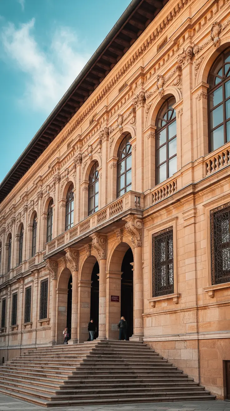 Big text overlay saying: 6 Unbelievable Things to Do in Genoa. It's designed to immediately grab attention with its thick, distinctive lettering set prominently in a big dark colored box, utilizing a simple yet striking bold white color for the text. Surrounding this eye-catching typography, a collage of vibrant images.