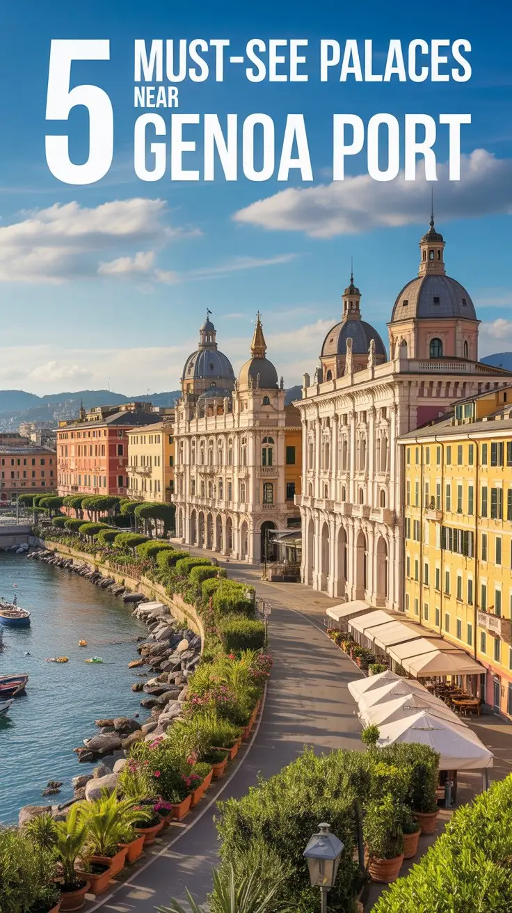 5 Must see palaces near Genoa Port in Italy