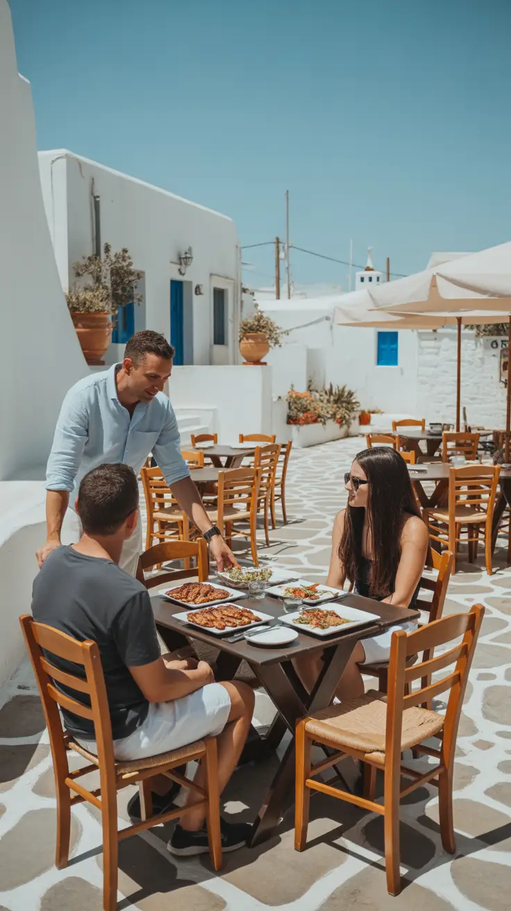 A no-menu experience where the owner shares daily specials with guests; renowned for authentic Greek cooking and endearing surprises.