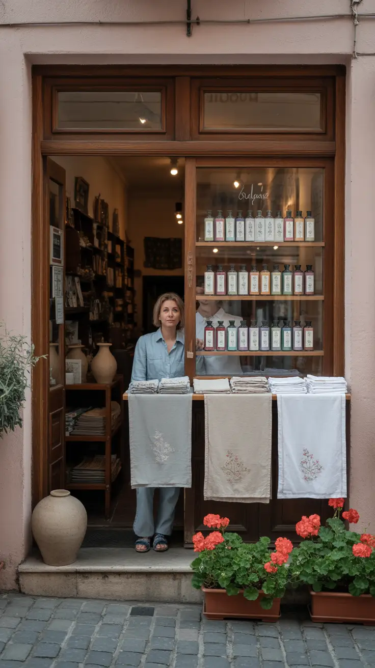 Shop for unique souvenirs like handmade linens or custom fragrances at long-standing, family-run boutiques in the city center.