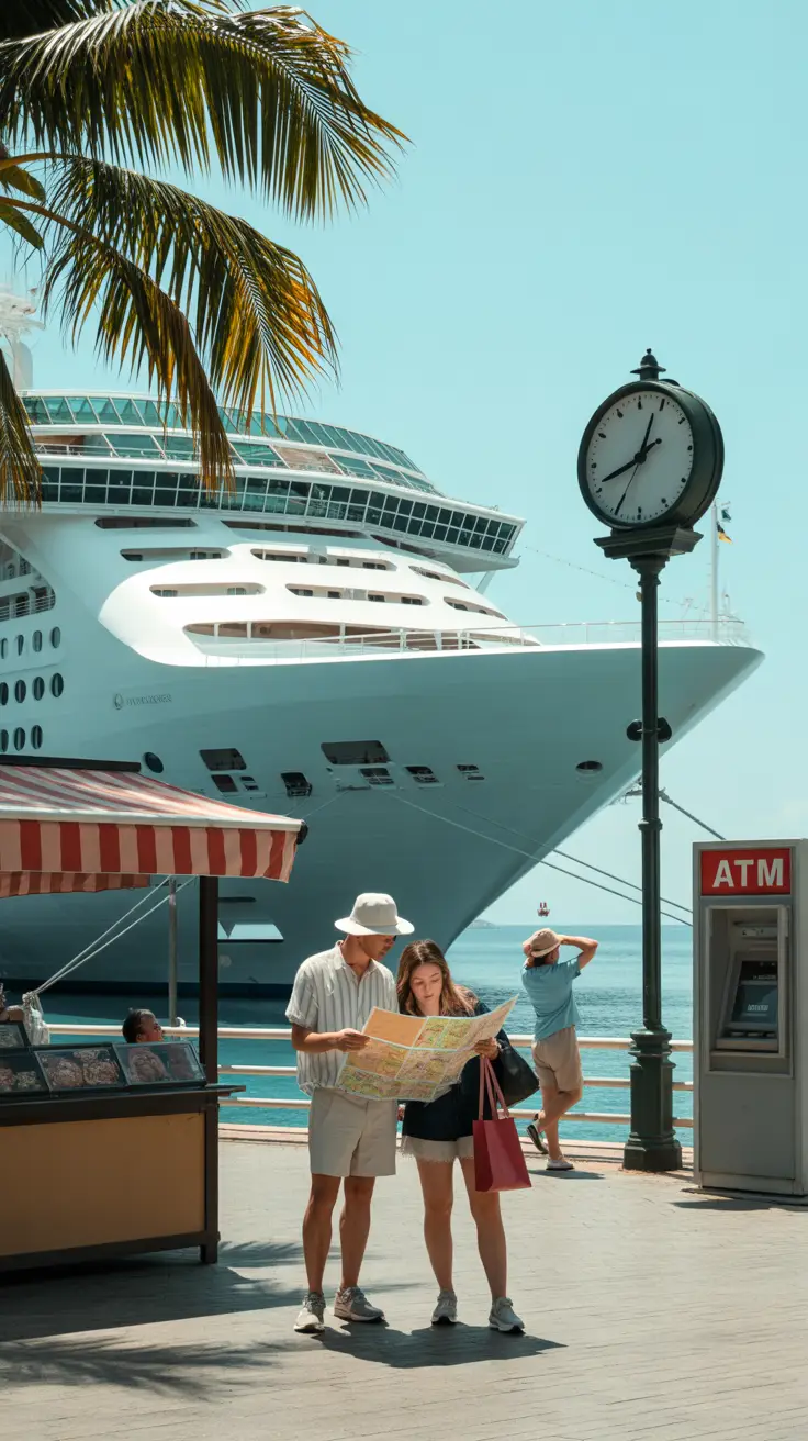 Warns against rushing, underestimating local cuisine, relying solely on cards, and losing track of time in the relaxed island setting.