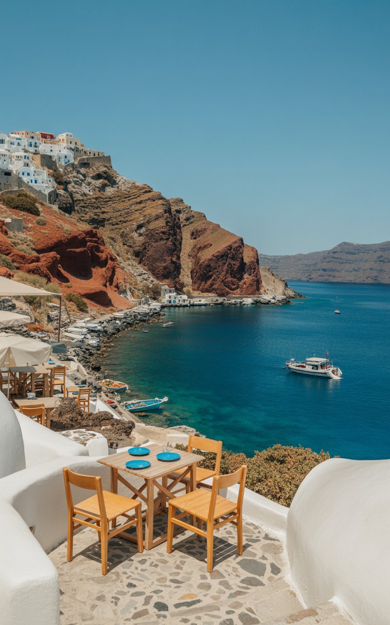 Mesa Pigadia – The Fisherman’s Secret beach in Santorini