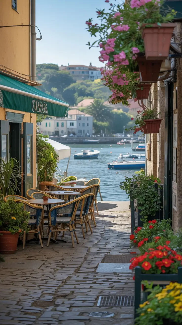 dining options near port