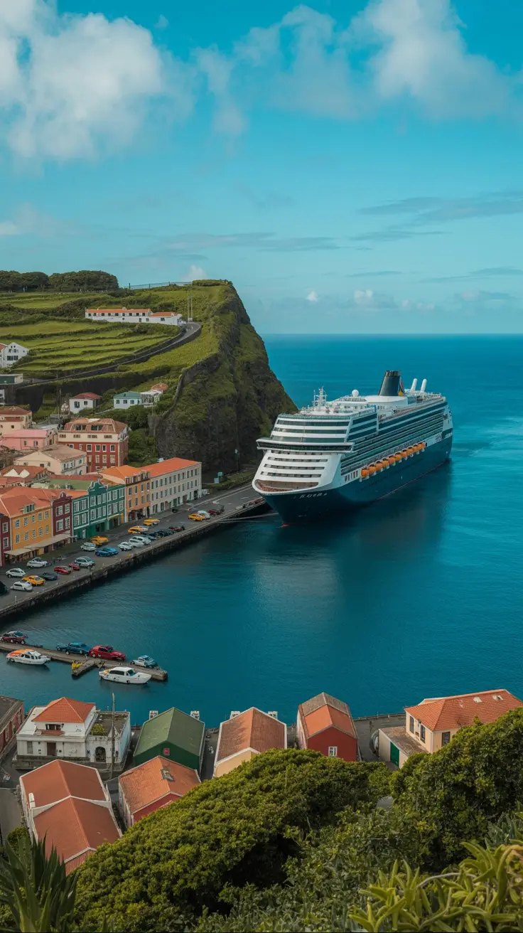 horta cruise port amenities