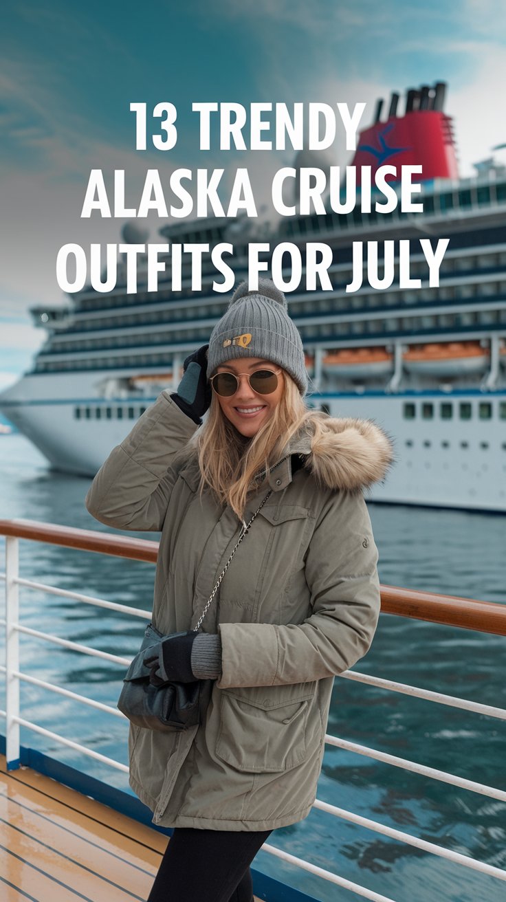13 Trendy Alaska Cruise Outfits for July 2025