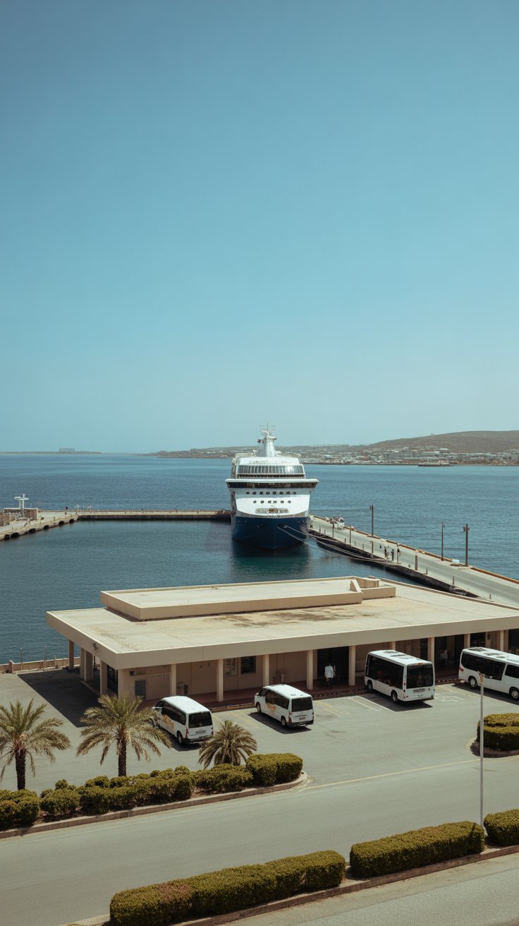 Compares the two main terminals—King's Wharf and Heritage Wharf—including available services, facilities, and recent updates.