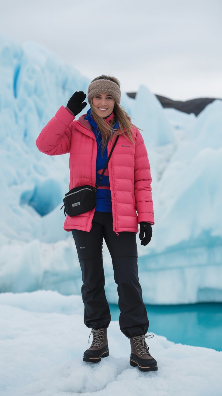 Excursion day Alaskan cruise outfit idea for July