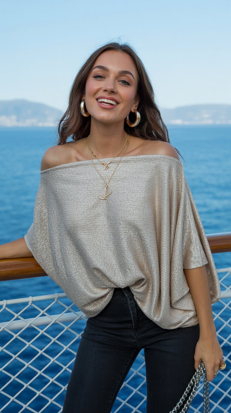 Party night outfit for Alaska cruise in July