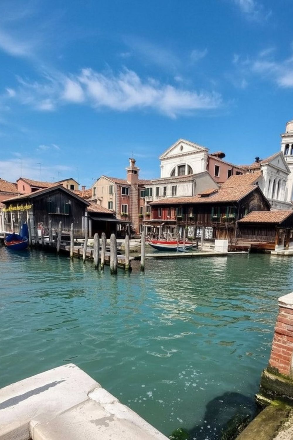 The Gondola Workshop in Dorsoduro Venice Italy