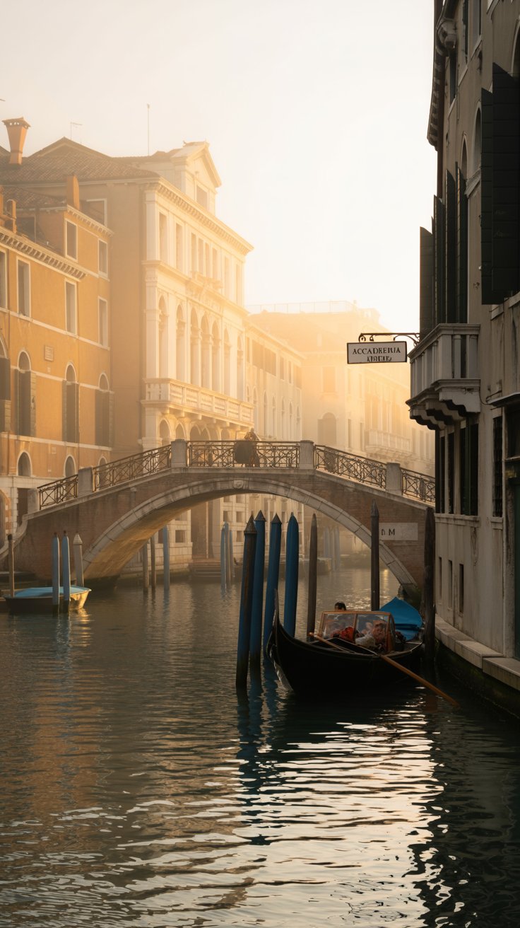 The Ponte dell’Accademia travel photo in Venice Italy