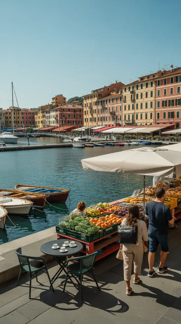 Skip the Tour, Find Hidden Italy – bold white text in thick, distinctive lettering displayed in a dark box over a vivid collage of realistic travel images, designed to grab attention and evoke a sense of adventure off the beaten path.