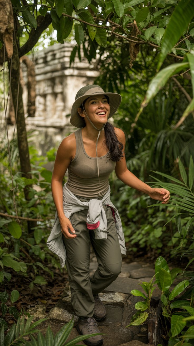 Perfect for jungle excursions, cenote swimming, and Mayan ruins exploration in Cozumel
