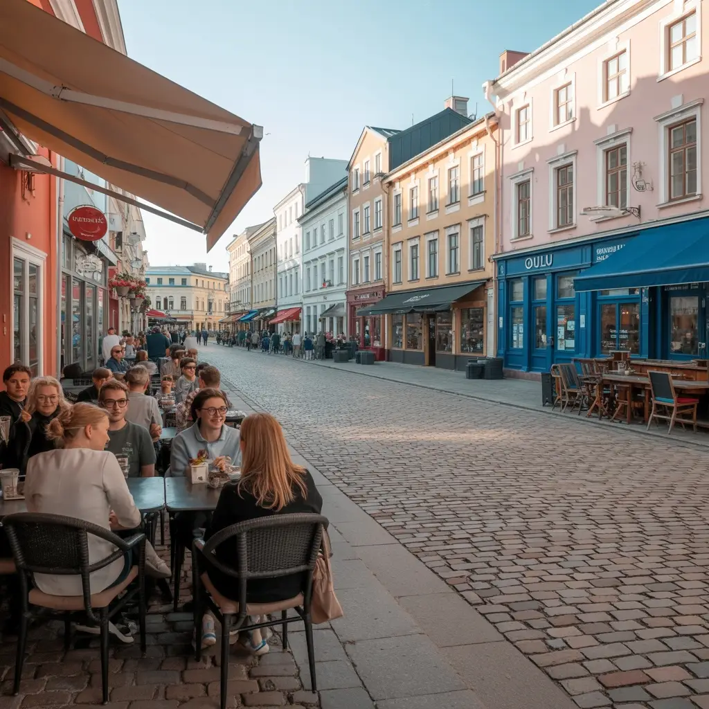 delicious food and shopping