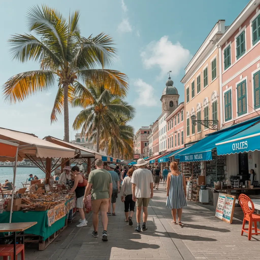 dining options near port