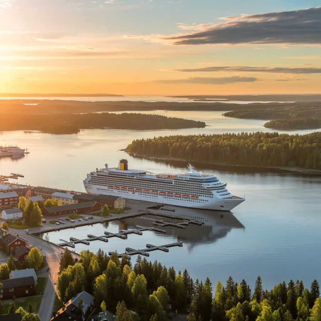 efficient nordic cruise terminal