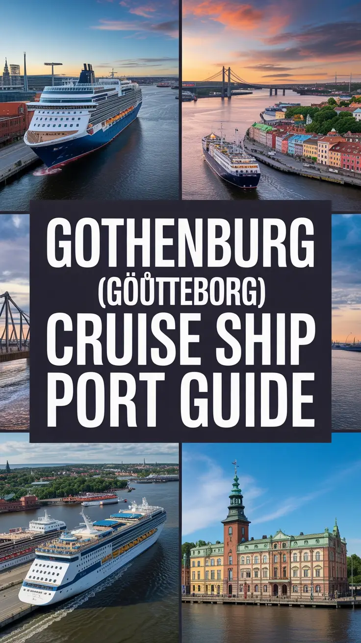 gothenburg cruise ship information