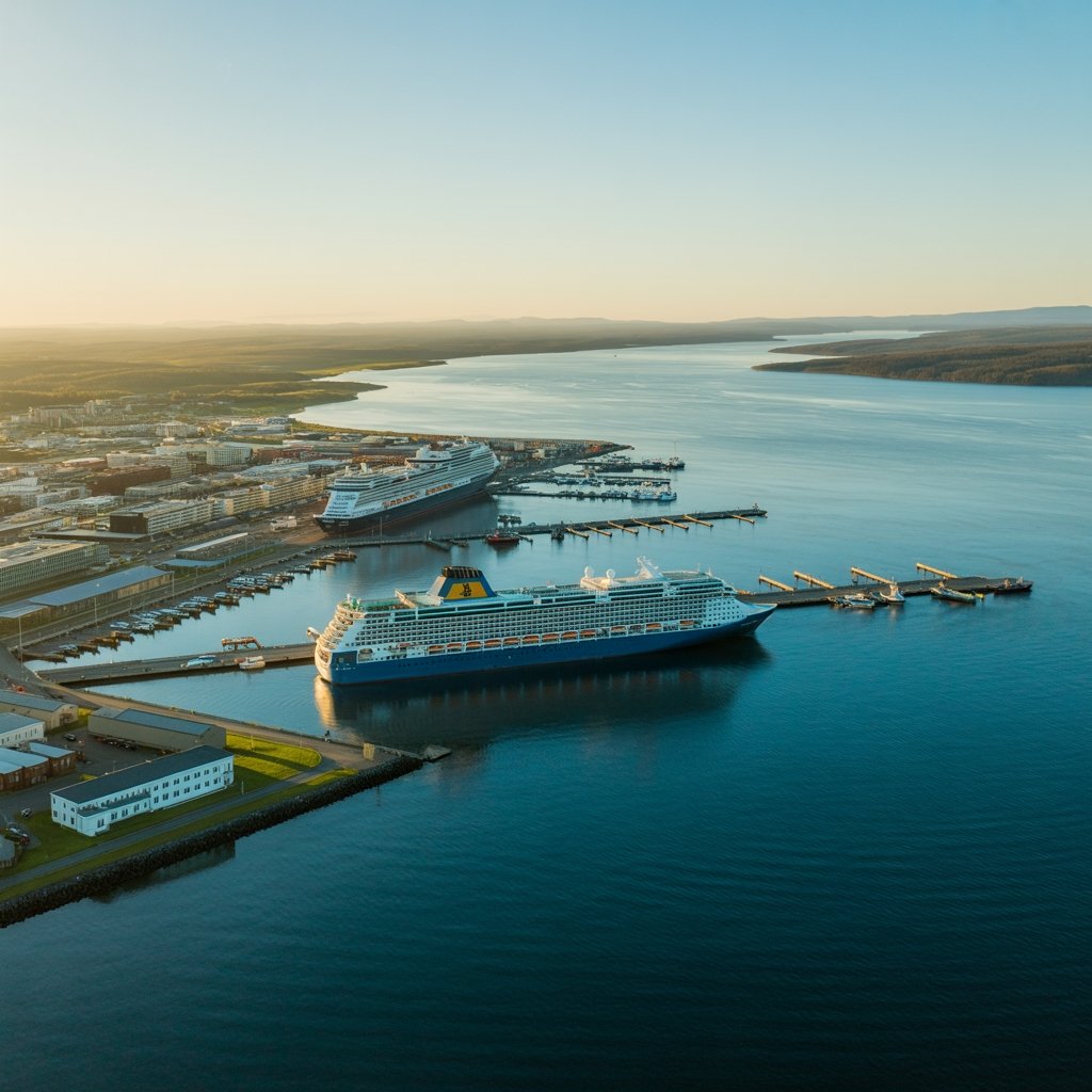 kemi s busy industrial port