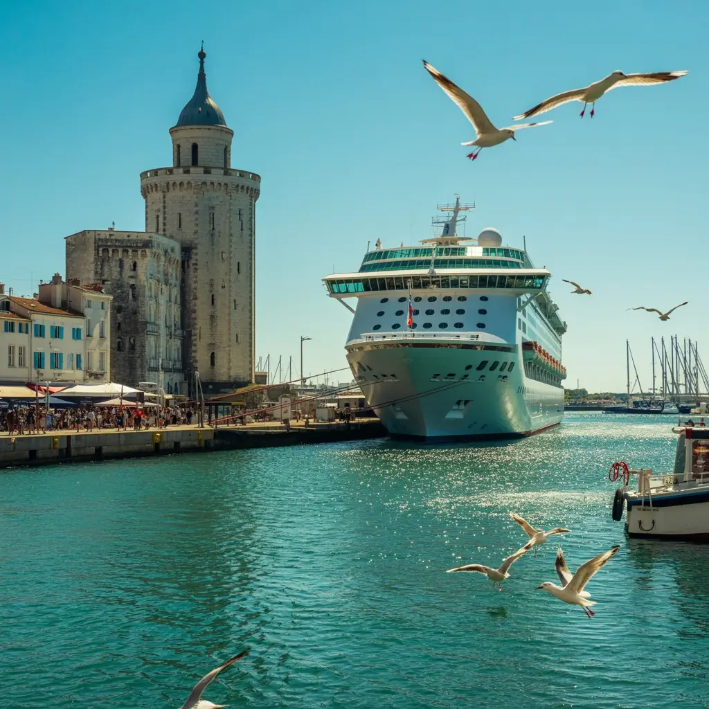 la rochelle cruise port access