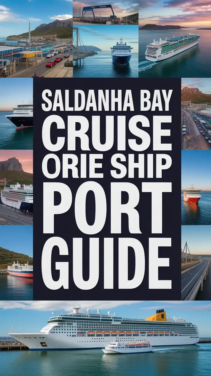 saldanha bay cruise information