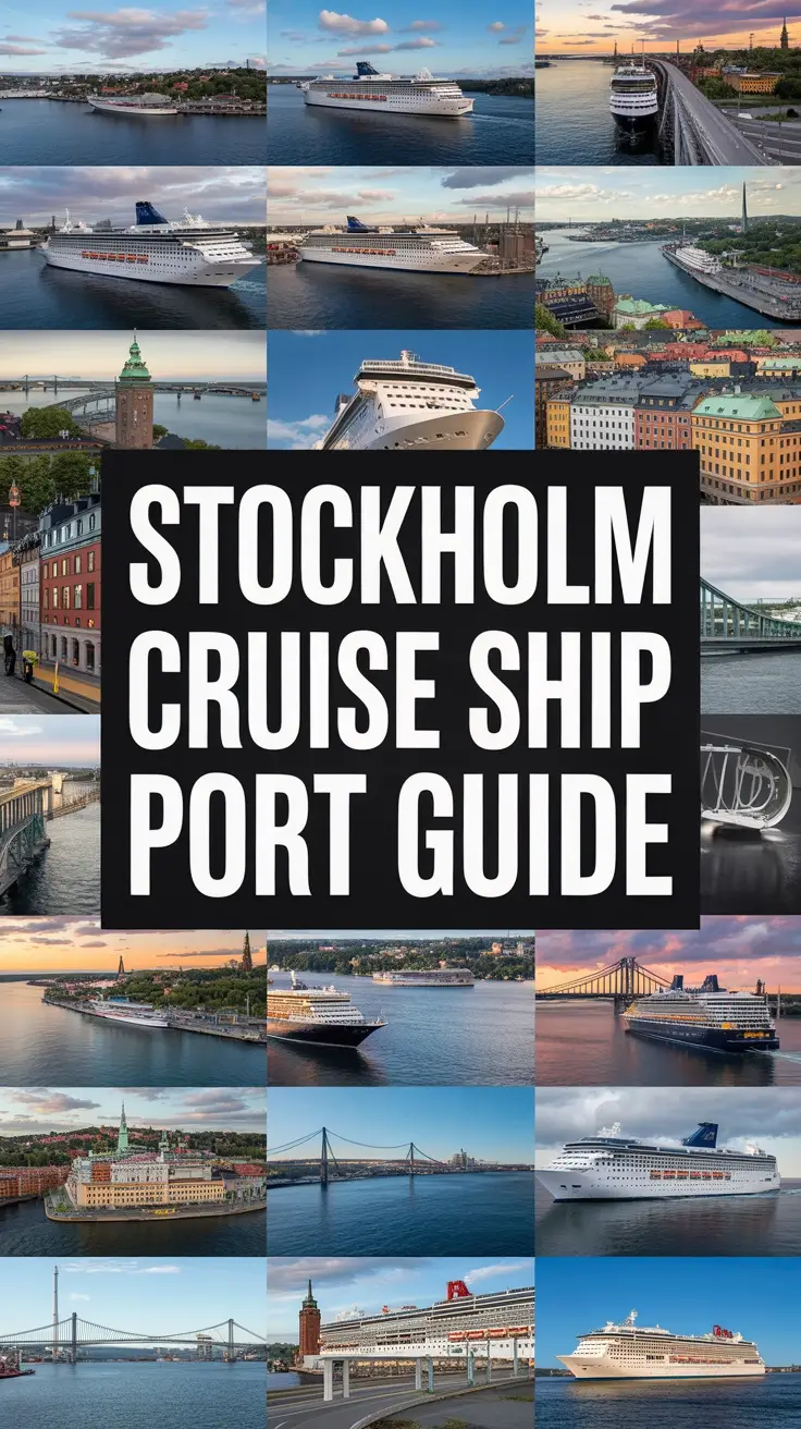 stockholm cruise port information