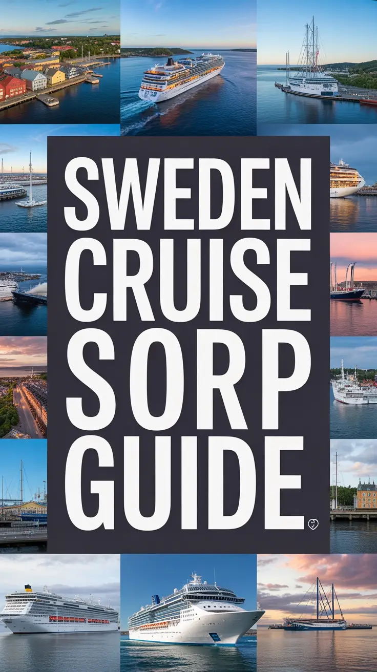 sweden cruise ship information