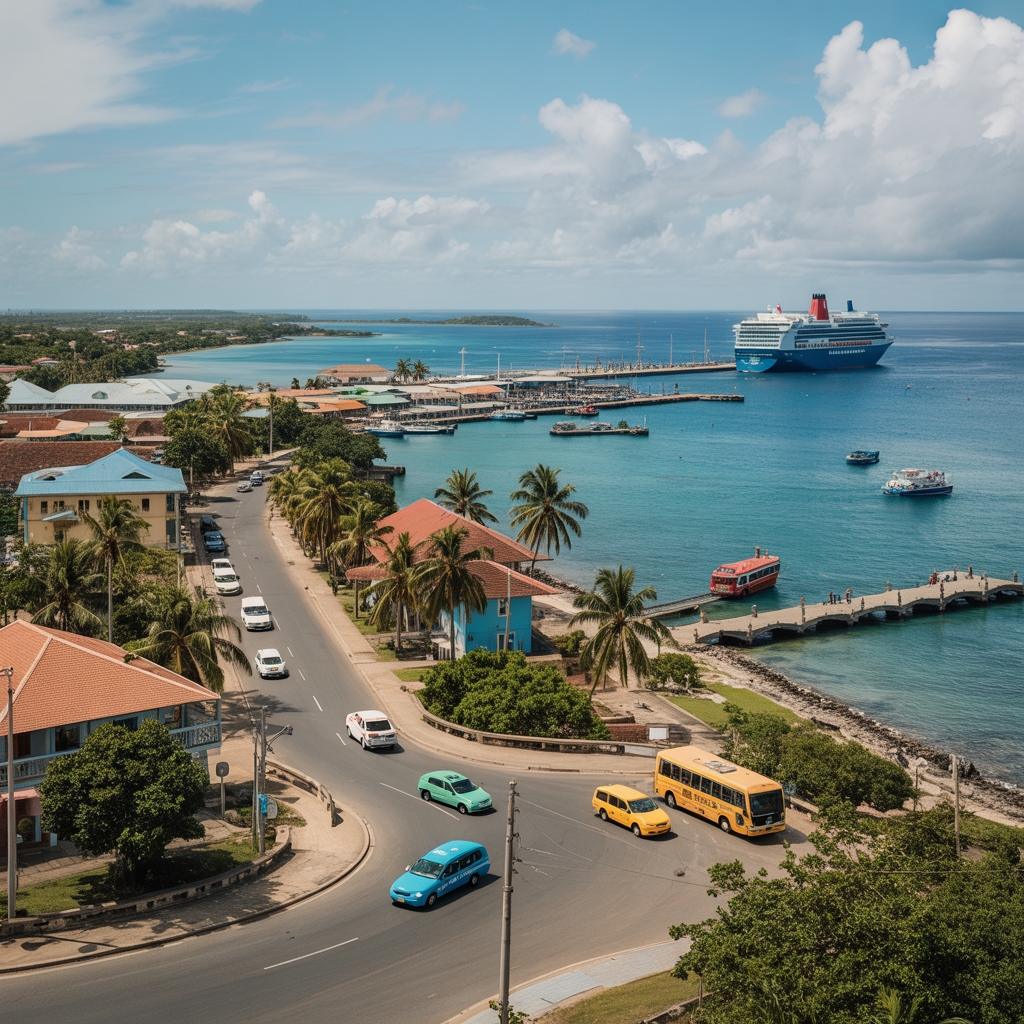 transport options to mkoani port