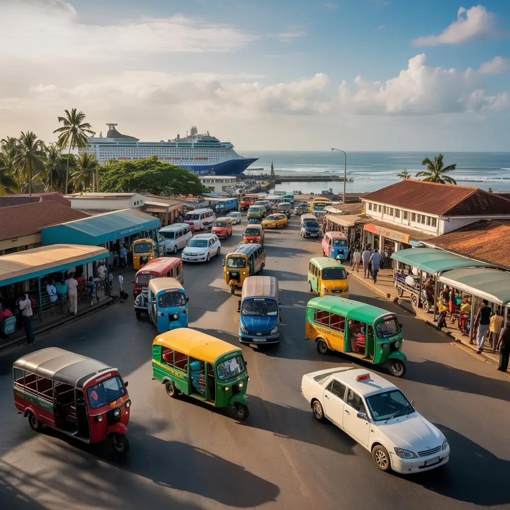 transport options to port