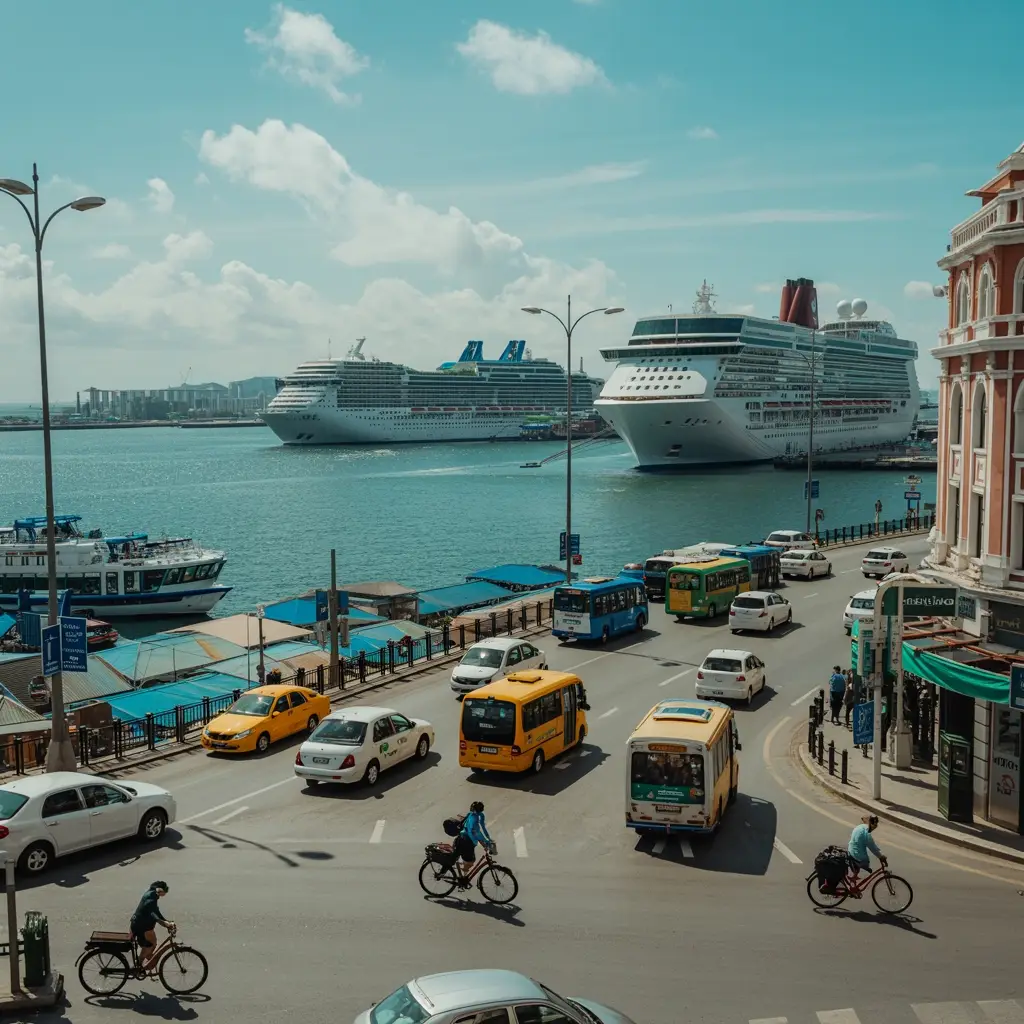 transport options to port