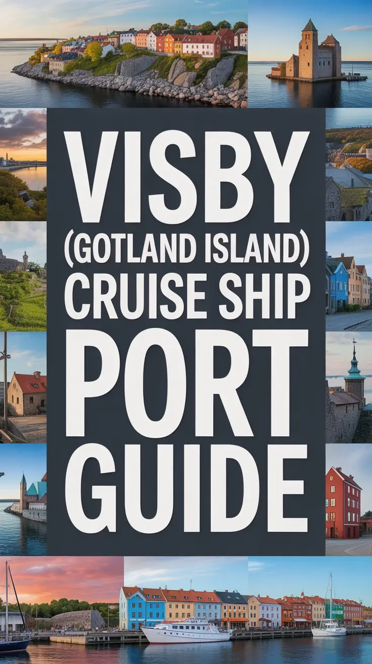 visby cruise ship information