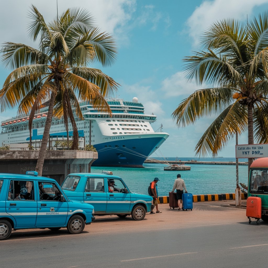 airport to cruise port transport