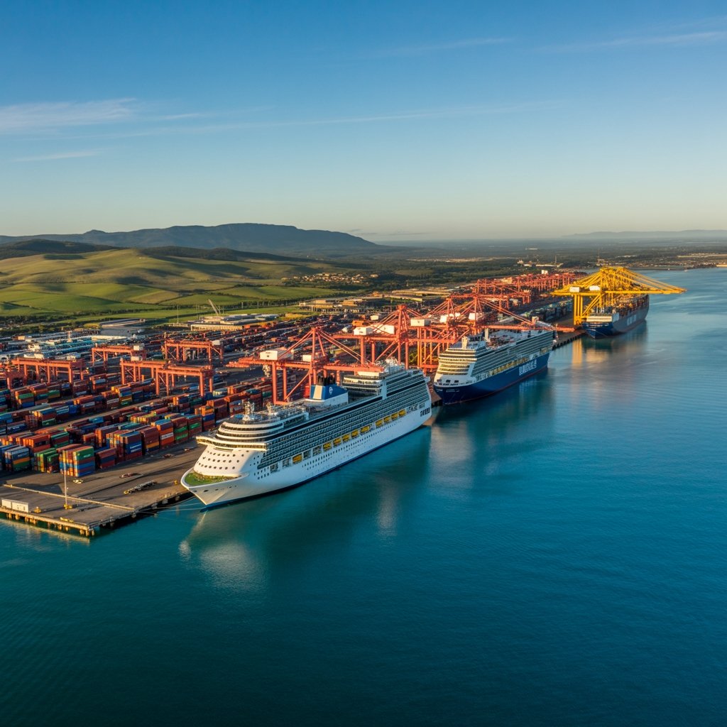 ngqura port s modern efficiency