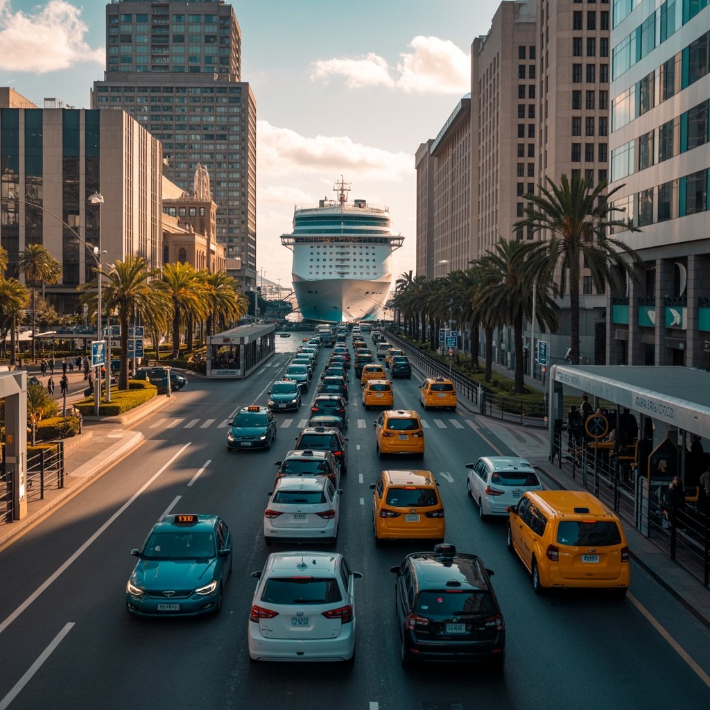 various transport options available