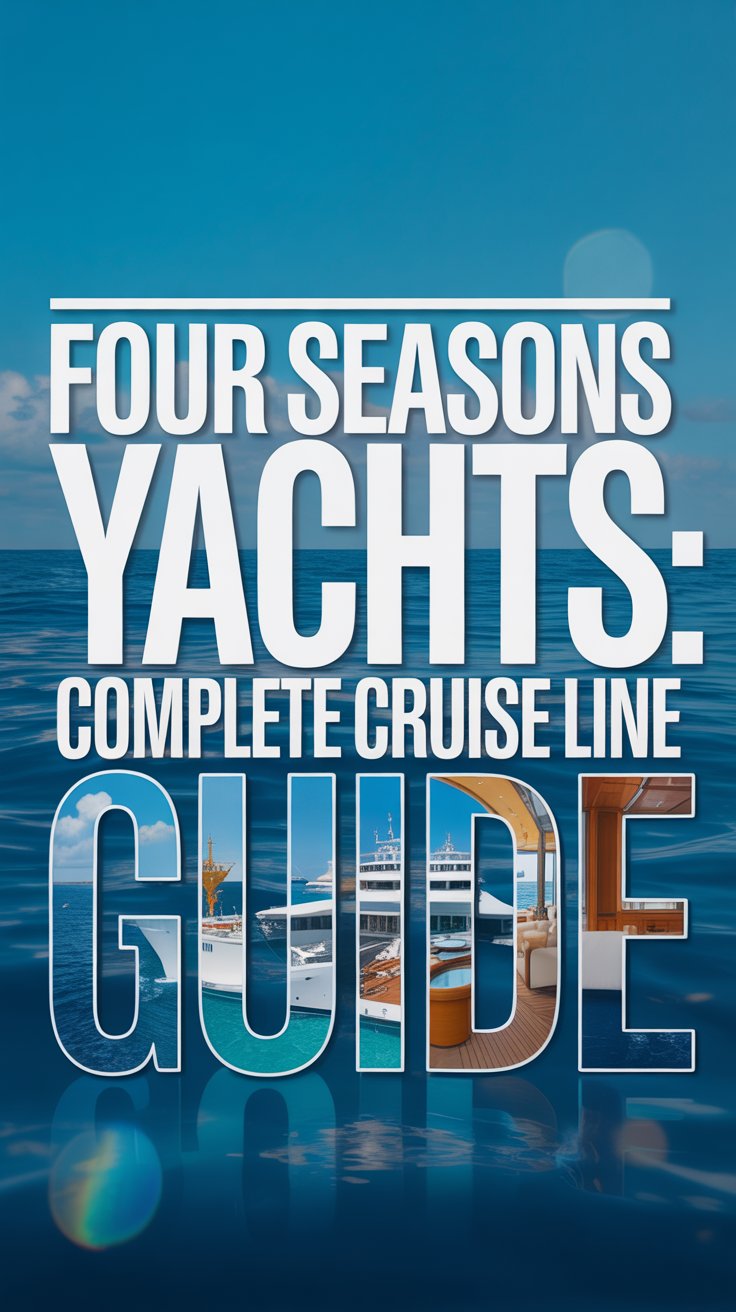 Four Seasons Yachts Complete Cruise Line Guide
