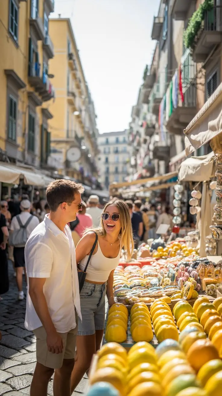 Getting to Naples Port markets