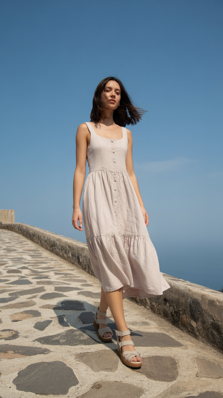 Outfit 2: The Breezy Wanderer