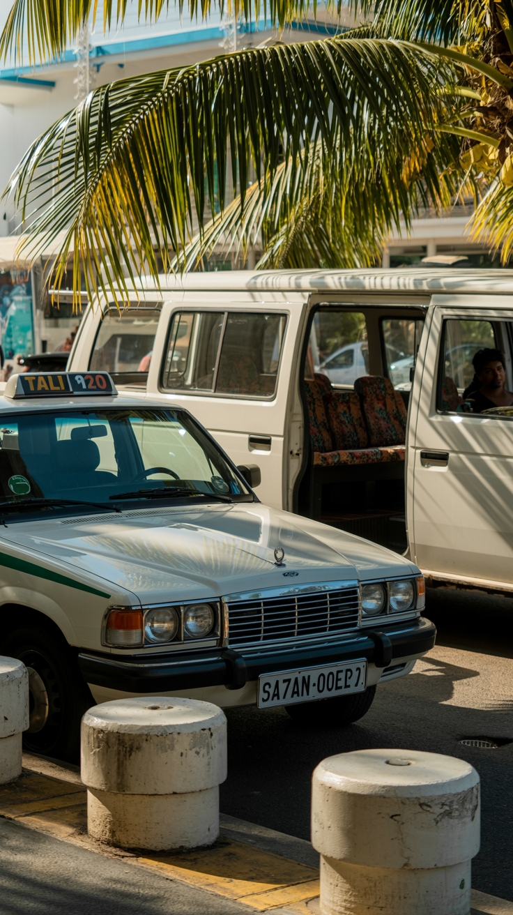 Taxis in Samana Port