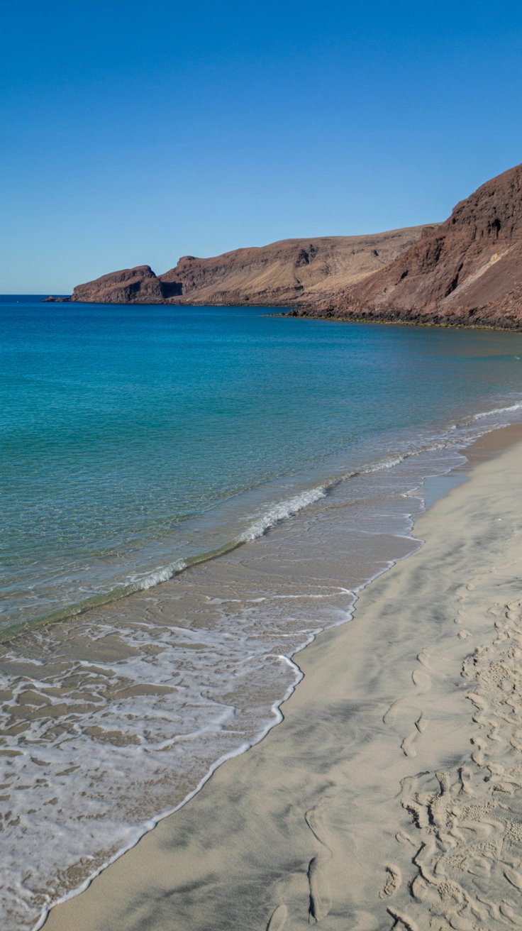 Bahía de las Águilas beach view