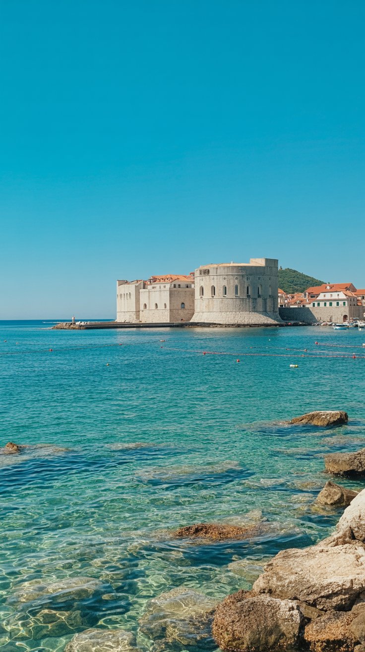 Banje Beach: Postcard Perfect from Sea Level
