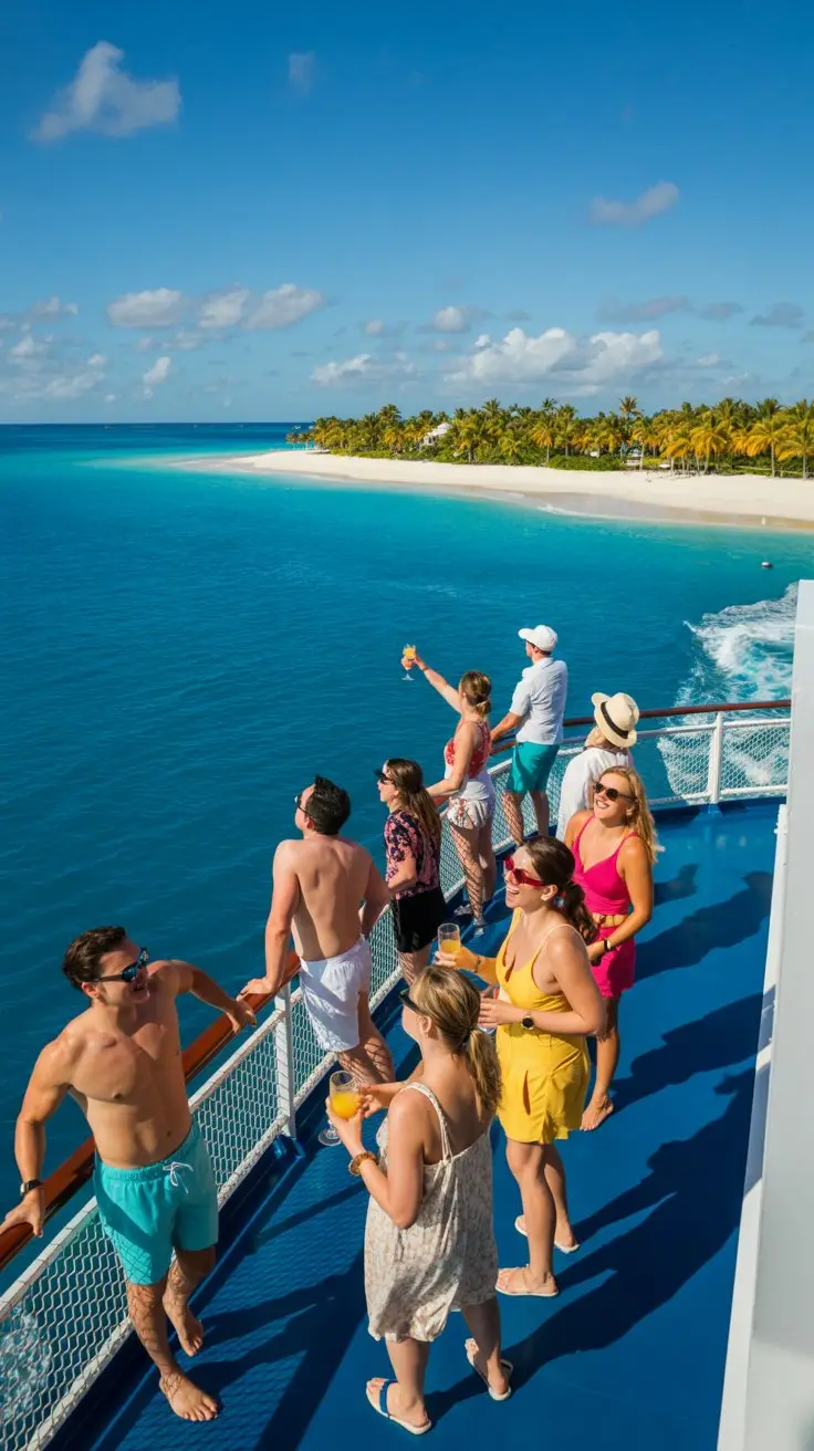 Caribbean Cruise Guide for Anxious First-Timers Everything You're Worried About (And Shouldn't Be) Last updated August 2025 Planning your first Caribbean cruise and feeling overwhelmed You're not alone. Between passport confusion, mounting costs, and that nagging fear of getting left behind in a foreign port, it's enough to make anyone second-guess their vacation plans. This guide tackles every worry we've heard from first-time Caribbean cruisers - from the practical (do you really need a passport) to the paranoid (what if I miss the ship). By the end, you'll feel confident enough to book that cruise and actually enjoy it. ## Table of Contents - [Documentation The Passport Confusion](#documentation) - [Real Costs What You'll Actually Spend](#costs) - [Shore Excursions Required or Optional](#excursions) - [Port Day Logistics Getting On and Off](#logistics) - [How Not to Get Left Behind](#left-behind) - [Caribbean-Specific Packing Guide](#packing) - [Popular Caribbean Ports Breakdown](#ports) - [Managing First-Timer Anxiety](#anxiety) - [Money-Saving Strategies](#saving) - [Final Checklist](#checklist) --- ![Couple on a cruise ship deck overlooking Caribbean waters](httpsabout2cruise.co.ukwp-contentuploads202410couple-cruise-deck-caribbean-waters.jpg) ## Documentation for US Caribbean Cruises {#documentation} Let's clear up the biggest source of confusion passport requirements for Caribbean cruises. ### The Official Rules vs. Reality What the law says US citizens don't need a passport for closed-loop cruises (departing and returning to the same US port) to the Caribbean, Mexico, or Canada. A certified birth certificate plus government-issued photo ID (like a driver's license) is legally sufficient. What you should actually do Get a passport. Here's why - Emergency situations If you need to fly home from a port due to illness, family emergency, or missing the ship, you'll need a passport - Smoother experience Passports are universally recognized and eliminate potential confusion at ports - Future flexibility Once you have it, you're ready for any international travel - Peace of mind Worth it just to eliminate one worry from your list ### If You Can't Get a Passport in Time Birth certificate requirements - Must be an official certified copy (not a photocopy) - Should include the raised seal - Order from vital records office, not online services Photo ID requirements - Current driver's license or state-issued ID - Must not be expired - Enhanced driver's licenses (available in some states) work perfectly Processing times Standard passport processing is 6-8 weeks, expedited is 2-3 weeks. Plan accordingly. --- ## Real Costs What You'll Actually Spend {#costs} That $299 cruise price you saw advertised That's adorable. Let's talk about what a Caribbean cruise actually costs. ### The Base Price Never Includes Mandatory costs - Gratuities $15-16 per person per day (about $105-112 for a 7-day cruise) - Port fees and taxes Usually $100-200 per person - Parking at cruise terminal $15-25 per day in MiamiFort Lauderdale Near-mandatory costs - Beverage package $60-80 per person per day (soft drinks alone are $3+ each) - WiFi $15-30 per day for basic packages - Travel insurance 5-10% of total trip cost ### The Extras That Add Up Fast Dining and drinks - Specialty restaurants $40-75 per person per meal - Individual alcoholic drinks $8-15 each - Room service $7.95 delivery fee plus cost of food - Starbuckscoffee shop drinks $4-6 each Activities and entertainment - Professional photos $200-400 for packages - Spa treatments $150-400+ per service - Shore excursions $60-200+ per person per port - Casino gambling Sky's the limit - Shopping Caribbean ports are duty-free zones (dangerous for your wallet) ### Realistic Budget Planning Conservative budget (per person for 7 days) - Base cruise fare $400-800 - Mandatory fees $200-300 - Beverage package $420-560 - Excursions (2 ports) $200-400 - Miscellaneous $200-300 - Total $1,420-2,360 Moderate budget - Add specialty dining, spa treatment, photos - Total $2,000-3,500 Go-wild budget - Sky's the limit, but $4,000-6,000+ per person isn't uncommon --- ![Tourists exploring a Caribbean port independently](httpsabout2cruise.co.ukwp-contentuploads202410tourists-exploring-caribbean-port-independently.jpg) ## Shore Excursions Required or Optional {#excursions} Short answer Completely optional! Don't let anyone pressure you into thinking you need to book every excursion to have a good time. ### Why You Might Skip Excursions Cost Ship excursions are typically 50-100% more expensive than booking independently or just exploring on your own. Crowds You'll be with 40+ other people from your ship, moving at the pace of the slowest walker. Limited time Excursions often spend as much time in gift shops as at actual attractions. Port accessibility Most Caribbean ports are designed for tourists, with beaches, shops, and restaurants within walking distance of where your ship docks. ### When Excursions Make Sense Adventure activities Zip-lining, scuba diving, or hiking in remote areas where you need transportation and guides. Cultural experiences Historical tours or visits to locations difficult to reach independently. Guaranteed return Ship-sponsored excursions will wait for you if they're running late (independent tours won't). First-time nerves If the idea of exploring alone feels overwhelming, group tours provide structure and guidance. ### DIY Port Exploration Tips Research before you go - Check port maps online - Read reviews on TripAdvisor or Cruise Critic - Download offline maps to your phone - Look for free shuttle services from the port Safety considerations - Stick to tourist areas, especially if traveling alone - Don't flash expensive jewelry or large amounts of cash - Trust your instincts - if something feels off, leave - Keep copies of your ship's schedule and emergency contact info --- ![Cruise passengers changing clothes in their cabin](httpsabout2cruise.co.ukwp-contentuploads202410cruise-passengers-changing-cabin.jpg) ## Port Day Logistics Getting On and Off {#logistics} This is where first-time cruisers have the most questions. Let's break down exactly how port days work. ### The Basic Process 1. Ship arrives and docks (usually early morning) 2. Local authorities clear the ship (30-60 minutes) 3. Passengers can disembark (usually around 8-9 AM) 4. All aboard time announced (typically 30-90 minutes before departure) 5. Ship departs (afternoonevening) ### Can You Get Back On the Ship Yes! Your cruise card is your key back on board. Many people make multiple trips - perhaps a morning activity, then back to change clothes, then a different afternoon activity. The gangway is staffed whenever the ship is in port. Security will scan your card and check your ID each time you return. ### Changing Clothes Strategy Option 1 Pack a day bag - Bring beach clothes, hiking gear, and evening wear in a backpack - Many ports have changing facilities or restaurants where you can change Option 2 Multiple trips to the ship - Do morning activity, return to ship to change and grab lunch - Head back out for afternoon activity - Most Caribbean ports are close enough to make this practical Option 3 Dress in layers - Wear swimwear under clothes for easy beach transitions - Bring a light jacket for air-conditioned spaces - Waterproof shoes that work for multiple activities ### What to Bring Ashore Essentials - Cruise card and government ID (passport or driver's license + birth certificate) - Cash in small bills (US dollars work everywhere in the Caribbean) - Waterproof phone case - Reef-safe sunscreen - Refillable water bottle Optional but helpful - Portable phone charger - Small first aid kit - Plastic bags for wetsandy items - Snacks (port food can be expensive) --- ![Cruise ship departure time board](httpsabout2cruise.co.ukwp-contentuploads202410cruise-ship-departure-time-board.jpg) ## How Not to Get Left Behind {#left-behind} Let's address your biggest fear head-on. Yes, ships do occasionally leave without passengers. But it's rare, and usually involves people who ignored multiple warnings. ### How the System Works Multiple notifications - Departure times are announced repeatedly over the PA system - Posted in your daily program (delivered to your cabin each night) - Displayed on screens throughout the ship - Announced at the gangway - Crew members remind you personally if you ask Buffer time built in - All aboard time is typically 30-90 minutes before actual departure - If departure is 500 PM, all aboard might be 400 PM - This gives them time to account for stragglers and complete safety checks ### Your Foolproof Strategy Set multiple phone alarms - 3 hours before all aboard time - 1 hour before all aboard time - 30 minutes before all aboard time Take photos with your phone - Ship's departure schedule - Port map showing ship location - Your ship's name and berth number Create a time budget - If all aboard is 400 PM, plan to be walking back to the ship by 300 PM - Account for transportation time, shopping delays, and getting lost - Better to be early and relax on the ship than stress about timing Stay aware - Check your phone regularly - Don't rely on others to keep track of time - If doing an independent excursion, confirm return transportation timing ### What Happens If You Miss the Ship Don't panic. Contact the cruise line immediately using the emergency number provided in your cruise documents. They will help you get to the next port - but you'll pay for transportation, hotels, and meals. Travel insurance should cover unexpected transportation costs due to missed connections. Your cabin and belongings remain secure until you rejoin the ship. --- ![Caribbean beach with cruise ship in background](httpsabout2cruise.co.ukwp-contentuploads202410caribbean-beach-cruise-ship-background.jpg) ## Caribbean-Specific Packing Guide {#packing} The Caribbean has unique considerations beyond typical cruise packing lists. ### Weather Reality Check Temperature 75-85°F year-round, but humidity makes it feel hotter Rain Brief afternoon showers are common, especially May-November Air conditioning Ships and indoor spaces are aggressively air-conditioned Sun intensity Stronger than you think, even on cloudy days ### Must-Have Items Sun protection - Reef-safe sunscreen (SPF 30+ minimum) - some ports ban regular sunscreen - Wide-brimmed hat that won't blow off - UV-protective sunglasses - Lightweight long-sleeve shirt for extra protection Insect protection - DEET-based insect repellent (especially important for jungle excursions) - After-bite relief stick - Light, long pants for evening (mosquitoes are more active at dusk) Water activities - Water shoes or aqua socks (protect against coral, rocks, sea urchins) - Quick-dry swimwear (humidity means regular clothes take forever to dry) - Waterproof phone case - Small dry bag for valuables Weather contingencies - Light rain jacket or poncho - Layers for air conditioning (ship dining rooms can be freezing) - Non-slip shoes (wet decks are slippery) ### Beach Day Essentials Personal items - Quick-dry towel (ships provide beach towels, but having your own small one is handy) - Aloe vera gel (for when you inevitably get more sun than planned) - Hair ties and headbands (humidity is real) - Lip balm with SPF Practical items - Mesh beach bag (easy to rinse sand out) - Plastic bags for wetsandy clothes and shoes - Snorkel gear (if you have your own - rental quality varies) - Underwater camera or GoPro ### Cultural Considerations Modest dress for local towns - Covered shoulders and longer shortspants - Closed-toe shoes for walking on uneven surfaces - Respectful attire for any religious sites Casino and formal nights - Collared shirts for men - Dress or nice pants for women - Closed-toe shoes for formal dining --- ## Popular Caribbean Ports Breakdown {#ports} Let's look at what to expect at the most common Caribbean cruise destinations. ### Labadee, Haiti (Royal Caribbean Private Island) What's included - Beach access - Basic water sports equipment - Zip line (Dragon's Breath Flight Line costs extra) - Hiking trails - Complimentary beach chairs What costs extra - Cabana rentals ($200-400+ per day) - Dragon Coaster ($25+ per person) - Jet ski rentals - Premium beach locations Insider tip Arrive early to claim the best free beach spots. The complimentary areas are perfectly fine - don't feel pressured to pay for upgrades. ### Falmouth, Jamaica Free activities - Historic Falmouth town walking tour - Local market shopping - Beach access at Burwood Beach (short taxi ride) - Duty-free shopping Popular paid excursions - Dunn's River Falls ($70-100) - Blue Mountain coffee plantation ($80-120) - Catamaran sailing ($60-90) - Horseback riding on the beach ($100-150) DIY options - Walk around historic Falmouth (beautiful Georgian architecture) - Negotiate with local taxi drivers for custom tours - Try jerk chicken at local restaurants ### Cozumel, Mexico Highlights - World-class snorkeling and diving - Mayan ruins (Chichen Itza day trip available) - Beautiful beaches - Excellent local food Freecheap activities - Beach day at Paradise Beach or Playa Mia (small entrance fee) - Downtown Cozumel shopping and restaurants - Local markets for souvenirs Excursion alternatives - Rent snorkel gear independently and take a taxi to beaches - Book diving through local operators (often cheaper than ship excursions) - Explore San Miguel downtown area on foot ### Nassau, Bahamas Atlantis Resort day passes - Available but expensive ($180+ per person) - Includes water park access and aquarium - Often crowded with cruise passengers Budget alternatives - Cable Beach (free, beautiful, less crowded) - Downtown Nassau historic sites - Straw Market for shopping - Local restaurants for conch fritters Insider tip Nassau can feel touristy and pushy. If you're not interested in Atlantis, consider staying on the ship and enjoying less crowded amenities. --- ## Managing First-Timer Anxiety {#anxiety} It's completely normal to feel overwhelmed planning your first cruise. Here's how to manage those pre-cruise jitters. ### Common Fears and Reality Checks What if I get seasick - Modern ships have excellent stabilizers - Caribbean waters are generally calm - Medications are available onboard - Most people who think they'll get seasick don't What if I don't like the food - Ships have 8-10 different dining venues - 24-hour room service available - Special dietary needs are easily accommodated - There's literally something for everyone What if I'm bored - Caribbean cruise ships are packed with activities - You can be as busy or as relaxed as you want - Many people's biggest problem is choosing between too many options - Worst case you're on a floating resort in the Caribbean - there are worse problems What if something goes wrong - Ships have medical facilities and trained staff - Cruise lines have 247 customer service - Travel insurance covers most unexpected situations - Millions of people cruise safely every year ### Pre-Cruise Preparation Strategy Do enough research to feel prepared, but don't over-plan - Read about your specific ship and itinerary - Book 1-2 must-do activities in advance - Leave room for spontaneity - Accept that you won't see everything - and that's okay Focus on the controllables - Pack appropriately - Arrive at your departure port a day early - Set a realistic budget - Purchase travel insurance Let go of the uncontrollables - Weather - Other passengers - Minor schedule changes - Perfect Instagram moments --- ![Couple having a drink in shorts, sun hat on a cruise ship](httpsabout2cruise.co.ukwp-contentuploads202410couple-having-a-drink-in-shorts-sun-hat-on-a-cruise-ship.jpeg) ## Money-Saving Strategies {#saving} Caribbean cruises can be affordable if you're strategic about where you spend. ### Before You Book Timing matters - Book during wave season (January-March) for best deals on following year - Avoid school holidays and spring break if possible - Consider repositioning cruises (ships moving between regions) - Last-minute deals exist but limit cabin and excursion choices Package deals - Sometimes beverage packages, WiFi, and gratuities bundled together save money - Compare la carte pricing vs. package pricing - Don't buy packages you won't use (looking at you, specialty dining packages) ### Onboard Savings Beverage strategies - If you drink 5+ alcoholic beverages per day, the package pays for itself - Unlimited soda packages often worth it for families - Water, coffee, tea, and juice are free at buffets - Bring a refillable water bottle Dining savings - Main dining room and buffet are included and excellent - Specialty restaurants are nice but not necessary - Room service is convenient but pricey - Try local restaurants in ports instead of ship excursions that include lunch Entertainment and activities - Included entertainment is genuinely good - Pool, gym, and most activities are free - Spa packages are often discounted on sea days - Free activities in ports can be more authentic than paid excursions ### Port Savings Transportation - Share taxis with other passengers - Walk when possible (most Caribbean ports are compact) - Use public transportation in larger ports - Book transfers independently vs. through the ship Shopping - Caribbean is duty-free, but that doesn't always mean cheapest - Compare prices between ports - Negotiate in local markets - Avoid exclusive cruise passenger shopping tours Excursions - Book independently for 30-50% savings - Group with other passengers to split costs - Research free attractions near the port - Beach days are often the most relaxing and cheapest option --- ## Final Checklist {#checklist} ### 60 Days Before - [ ] Passport application submitted (if needed) - [ ] Travel insurance purchased - [ ] Cruise documents received and reviewed - [ ] Flight bookings confirmed - [ ] Hotel bookings for pre-cruise night (recommended) ### 30 Days Before - [ ] Online check-in completed - [ ] Beverage package purchased (if desired) - [ ] Specialty dining reservations made - [ ] Shore excursions researched and booked - [ ] Prescription medications refilled with extra supply ### 1 Week Before - [ ] Weather forecast checked for packing adjustments - [ ] Important documents photocopied and stored separately - [ ] Emergency contact information shared with family - [ ] Phone carrier contacted about international roaming - [ ] Packing list finalized ### Day Before Departure - [ ] Bags packed with day-of essentials in carry-on - [ ] Cruise documents and ID in easily accessible location - [ ] Phone and camera batteries charged - [ ] Cash for tips and incidentals obtained - [ ] Parking at cruise terminal confirmed ### Day of Departure - [ ] Arrive at terminal 2 hours before boarding time - [ ] Check-in documents ready - [ ] Positive attitude and sense of adventure packed --- ## The Bottom Line Here's the truth about Caribbean cruising it's one of the most beginner-friendly vacation styles you can choose. The ships are designed to make everything easy, the destinations are beautiful and accessible, and millions of people do this successfully every year. Yes, it costs more than that initial advertised price. Yes, you need to pay attention to departure times. And yes, you might make some rookie mistakes along the way. But you'll also wake up in a new place every day without packing and unpacking. You'll eat amazing food without making reservations or worrying about the bill. You'll see parts of the world you might never visit otherwise, all while having a floating hotel room that follows you around. Most importantly, you'll probably start planning your next cruise before this one even ends. That's not a threat - it's a promise. Remember The fact that you're reading this guide and asking these questions means you're going to be a prepared, responsible cruiser. Stop worrying about what might go wrong and start getting excited about what's going to go right. You've got this. Now go book that cruise and start practicing your vacation attitude. --- Planning your first Caribbean cruise Our cruise specialists can help you find the perfect itinerary and answer any questions this guide didn't cover. [Contact us for personalized cruise planning assistance.]