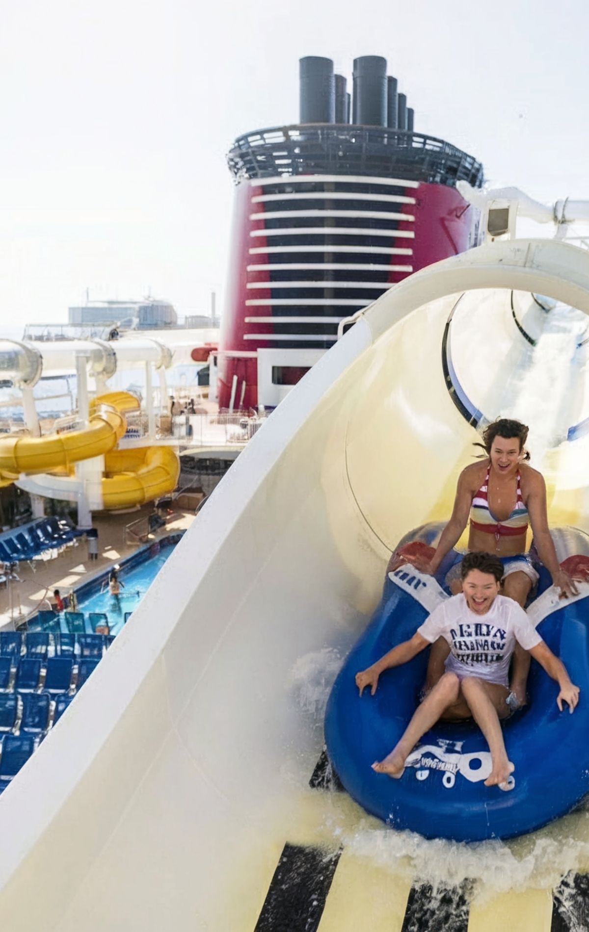 Disney AquaDuck water slide