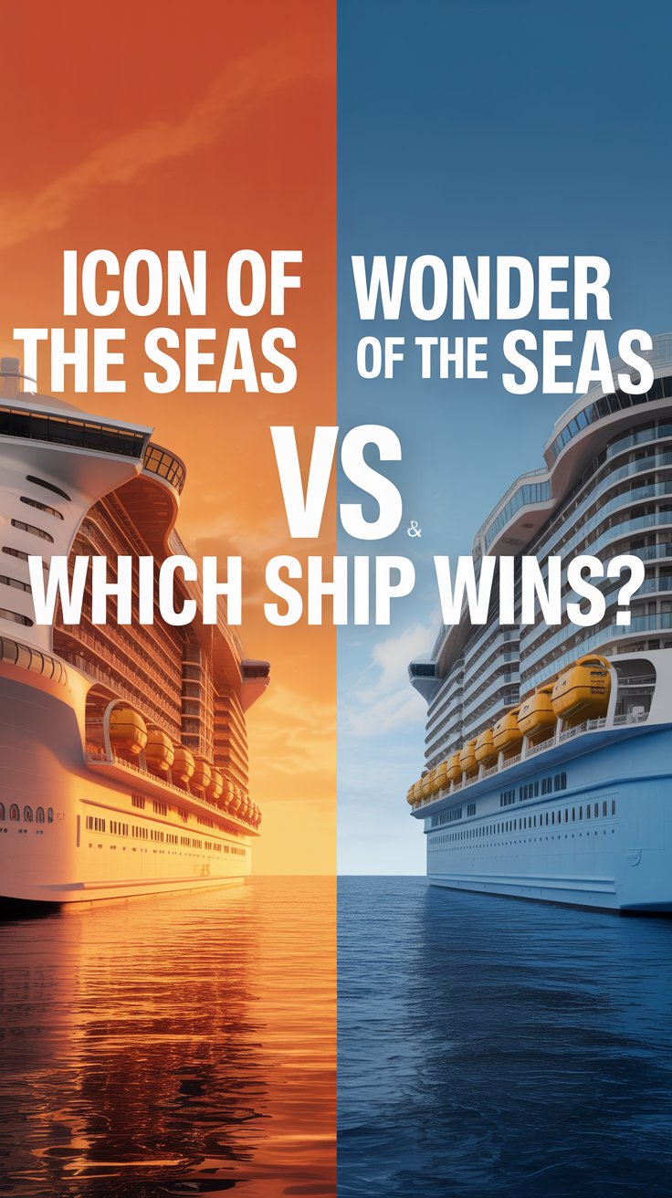Icon of the Seas vs Wonder of the Seas Which Ship Wins