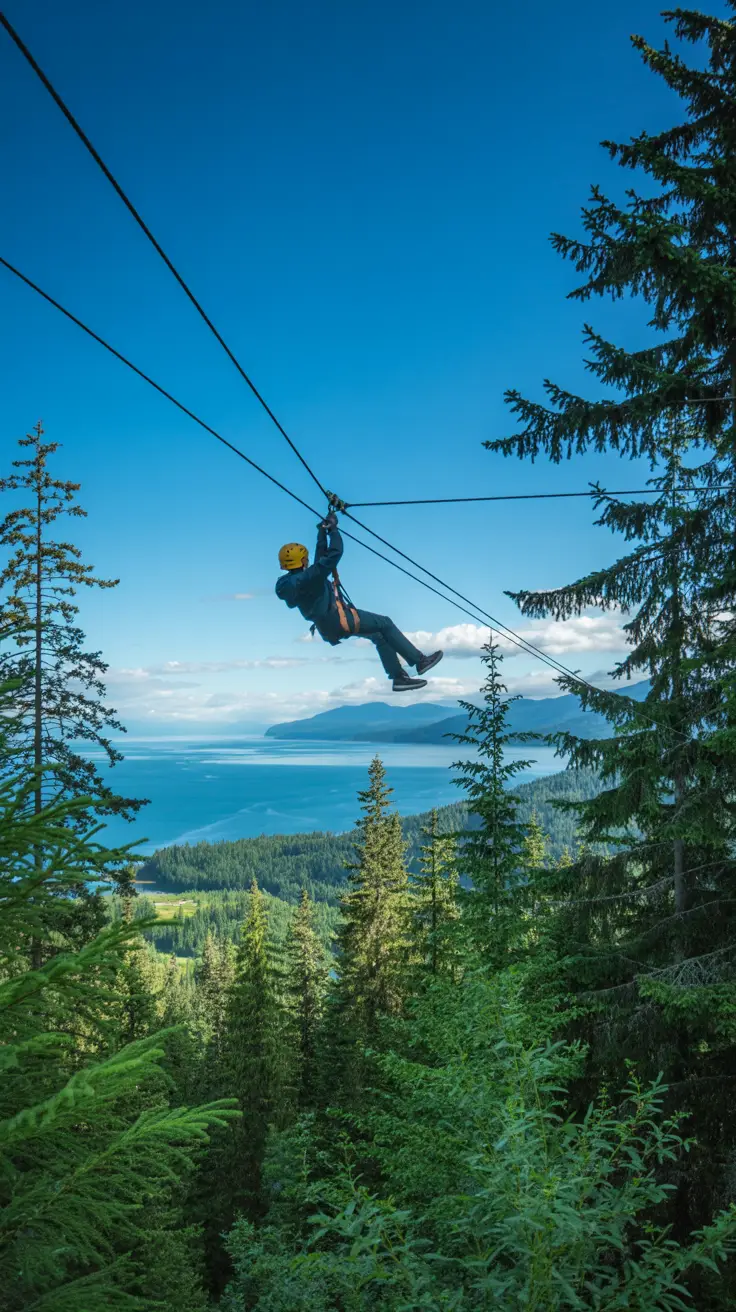 Icy Strait Point ZipRider on Your Alaska Cruise 🛳️