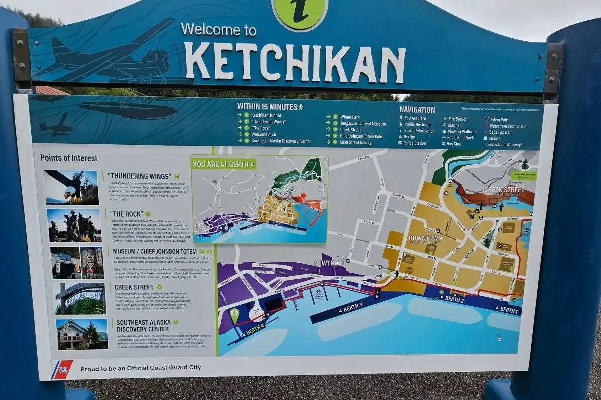 Ketchikan Alaska Cruise Port Complete Guide - downtown and salmon
