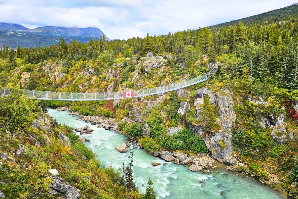 Suspension bridge tour from Skagway - DIY
