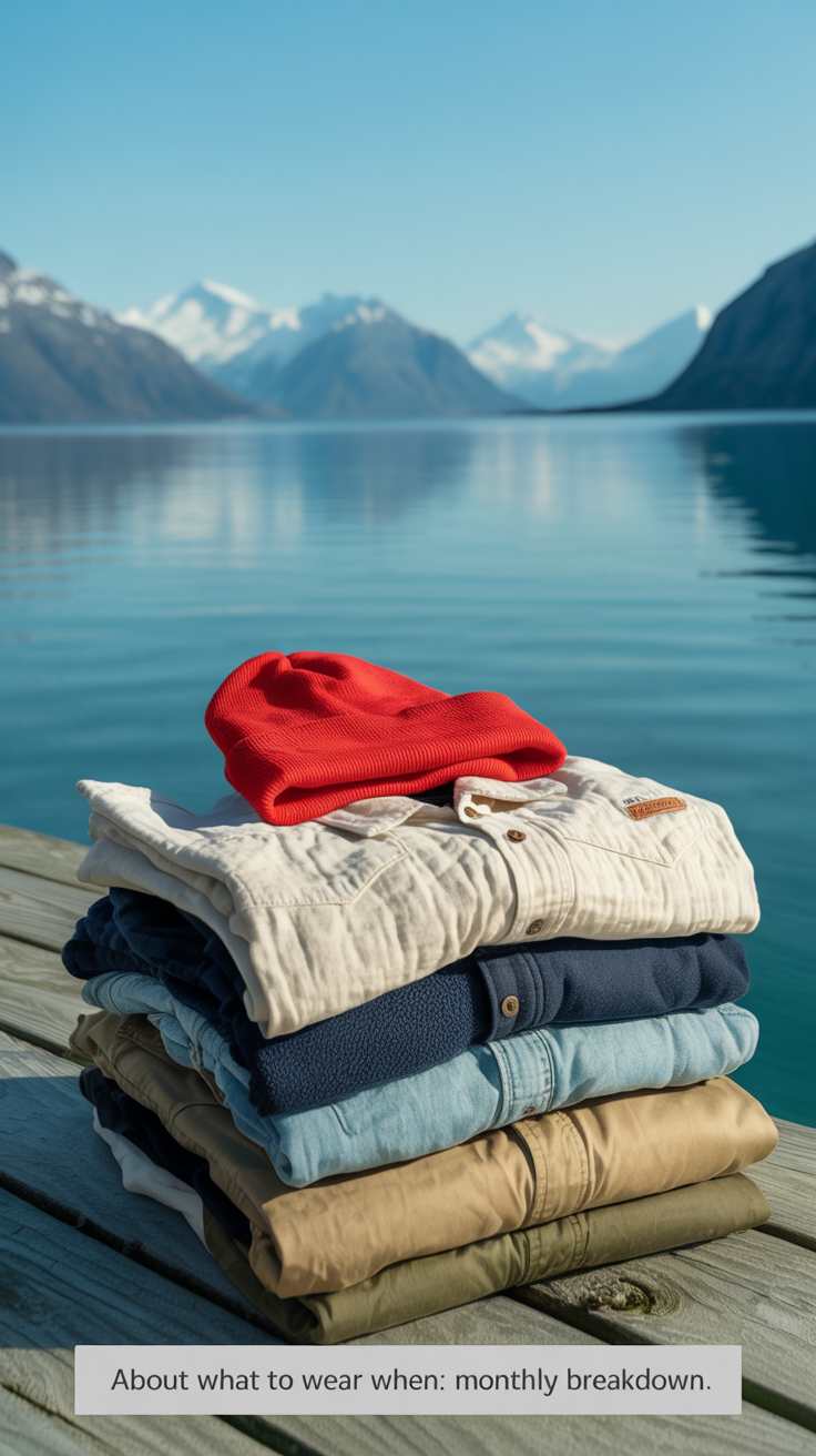 What to Wear When: Monthly Breakdown for Alaska Cruises