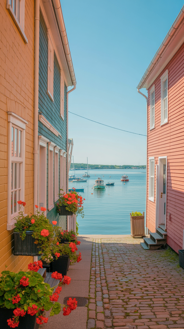 Can You Walk to Town from the Port in Yarmouth, Nova Scotia
