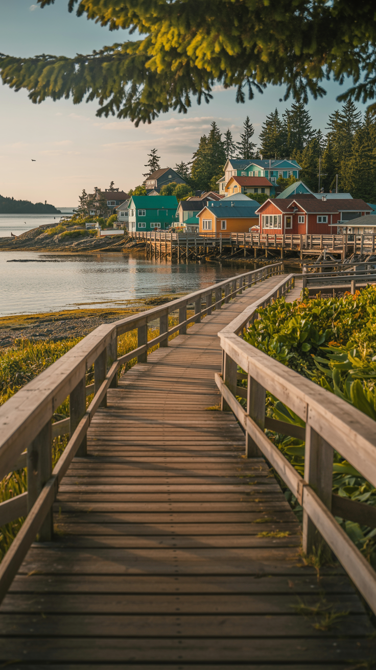 Can You Walk to Town from the Port in Alert Bay